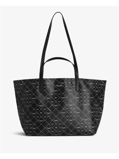Z SHOPPER XL MONOGRAM ZADIG&VOLTAIRE | LWBA03803001 NOIR